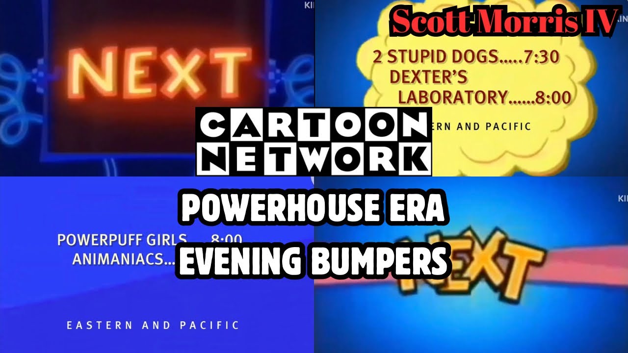 Cartoon Network (Recreated) Powerhouse Era Evening Bumpers (1998-2004) 