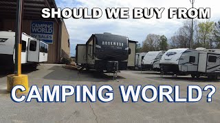 Underwhelming travel trailer shopping at Camping World