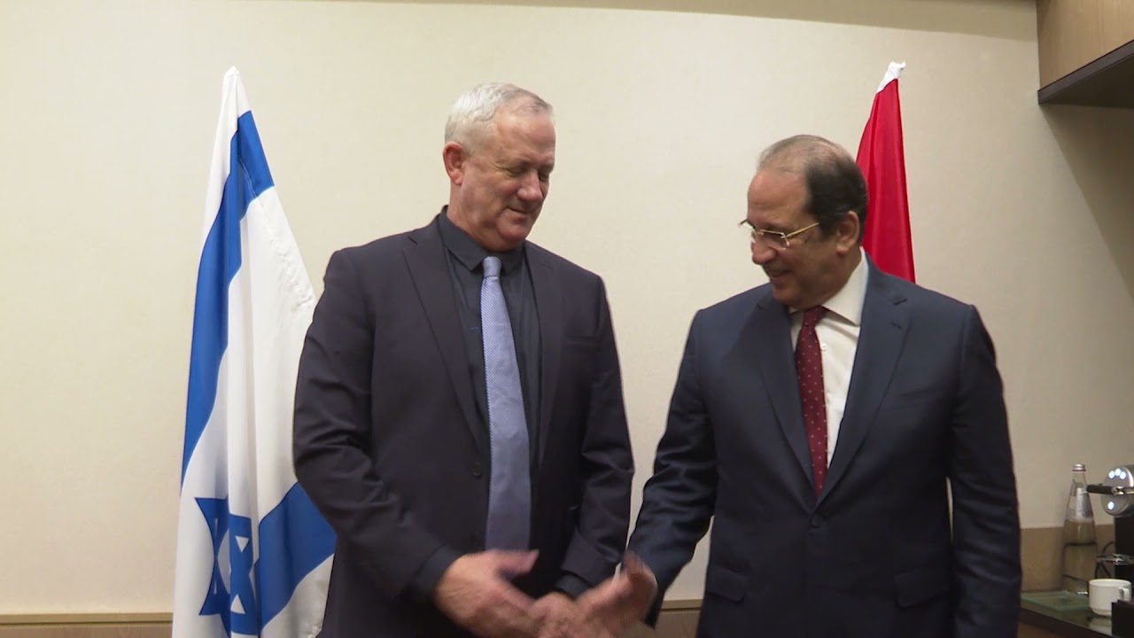 שר הביטחון בני גנץ נפגש עם ראש המודיעין המצרי