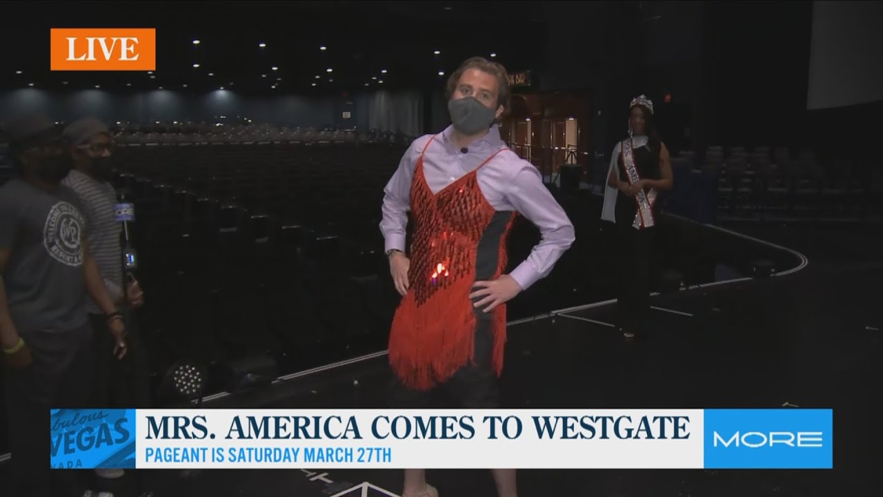 Mike Davis struts for Mrs. America Pageant in Vegas 🥇 Own That Crown