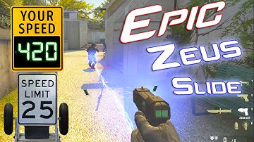 CS:GO - Trolling Silvers #15 - LONGEST ZEUS SLIDE EVER