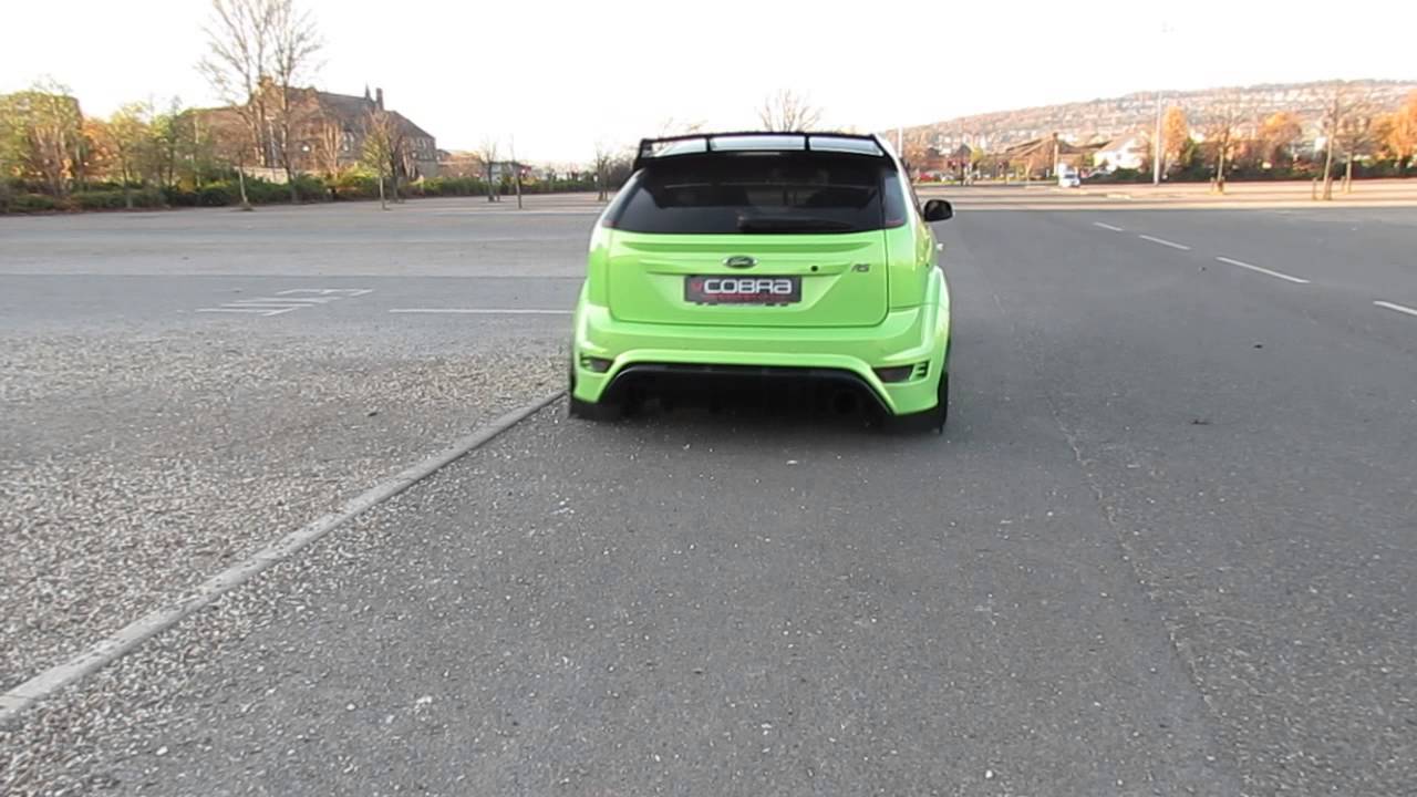 Ford Focus RS with Cobra Sport Exhaust