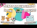 Signos de Puntuación | La coma y los dos puntos | Aula chachi - Vídeos educativos para niños