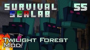 Hydra & Ur-Ghast (Minecraft | Survival Sealab #55) [Twilight Forest Mod]
