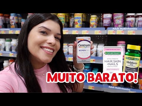 PREÇO DAS VITAMINAS NO WALMART DE ORLANDO