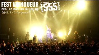 「5分で分かるフェストのライブ映像［555] -five- 2015.11.2 大阪BIG CAT LIVE  DVD」