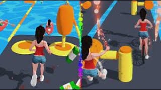Girl Race 3D Gameplay All Levels iOS, Android Walkthrough Mobile Relaxing Game Update Noob & Pro screenshot 4