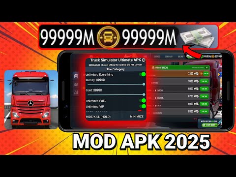 Tiêu đề: Tải Truck Simulator Ultimate MOD APK 2025 – Mở Khóa Tất Cả – Tiền Vô Hạn – Phiên Bản Mới Nhất