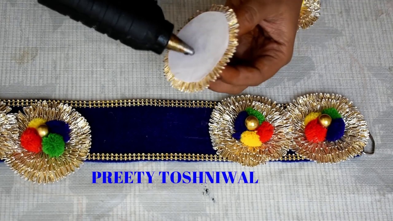 तोरण 23/ DIY/ बन्दरवाल बनायें घर पर / Door Hanging