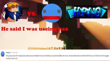 So.... I got exposed for cheating by hopqing + proving him wrong!