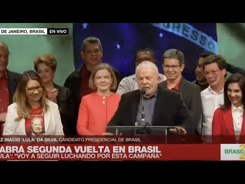 Luiz Inácio ‘Lula’ da Silva: "Para desgracia de algunos, aún tenemos tiempo para ganar"