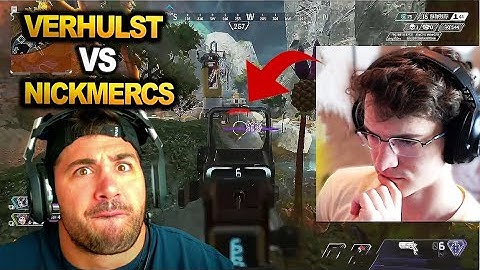 TSM Verhulst team vs Nickmercs team in $50.000 MFAM tourney!! ( apex legends )