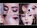 Galactic glitter festival makeup tutorial  tilly louise