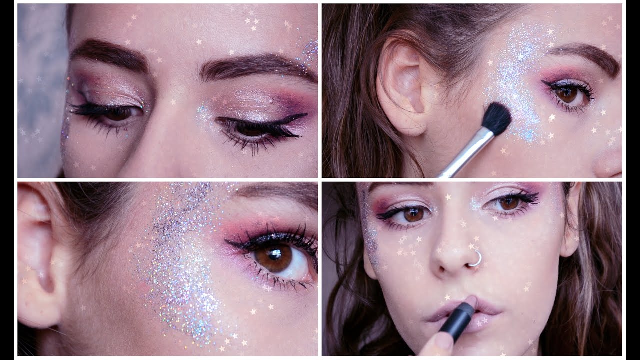 Galactic Glitter Festival Makeup Tutorial | Tilly Louise