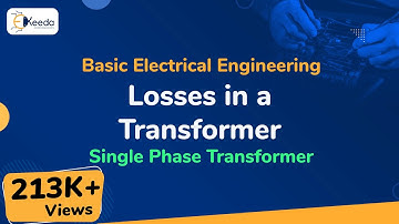 Losses in a Transformer - Single Phase Transformer - Basic Electrical Engineering
