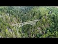 Vance Creek Bridge by drone