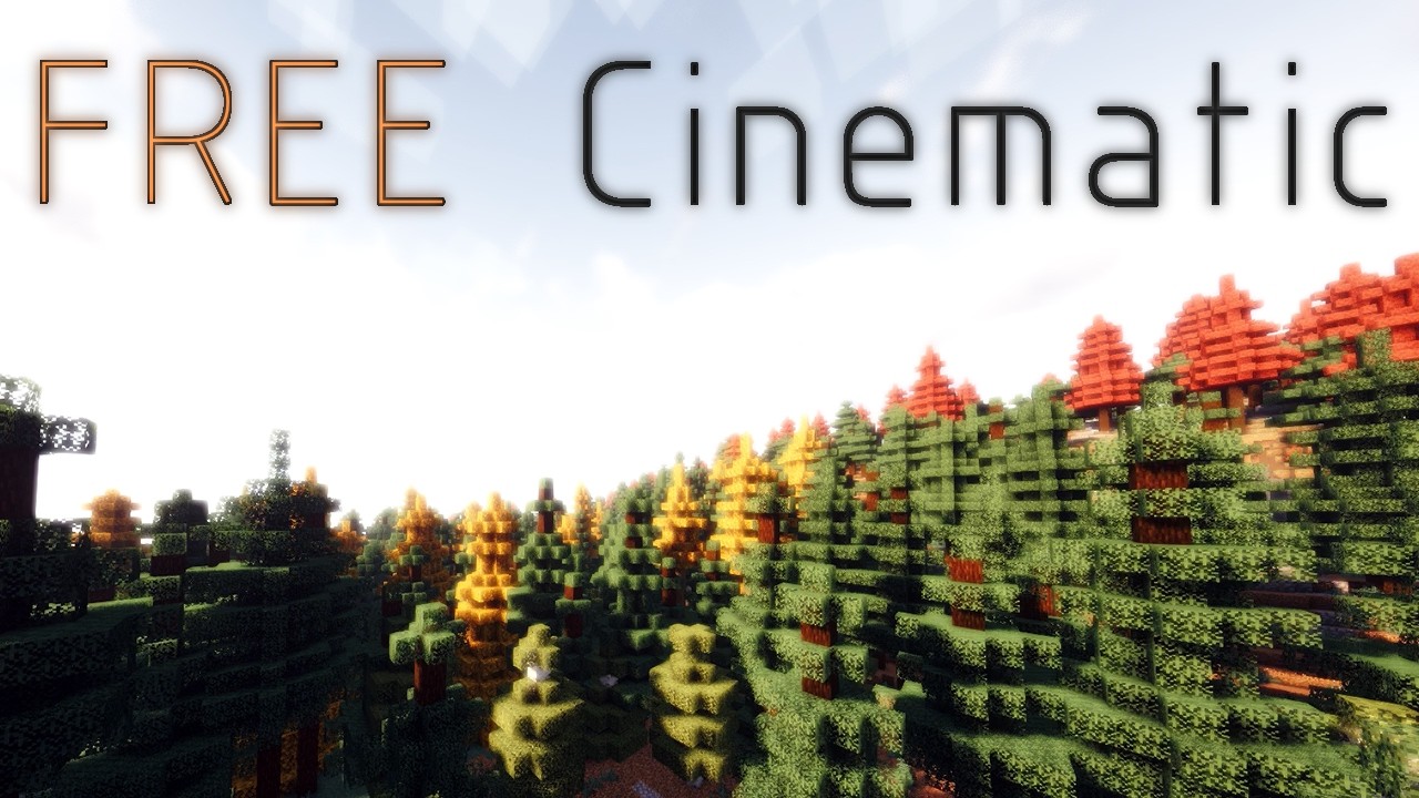 NON-Copyrighted Minecraft Cinematic Shots - YouTube