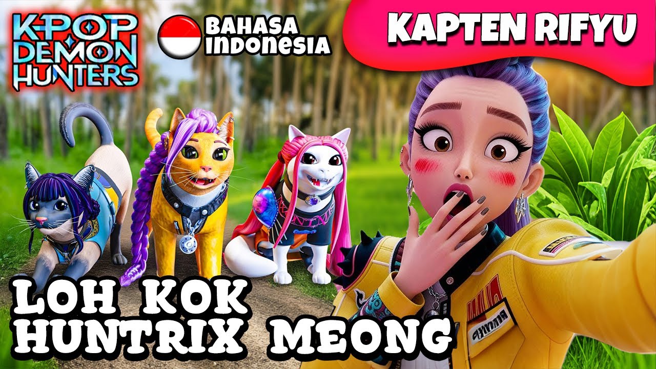 Kucing Rumi 👉 RUMI KUCING ZOEY MEONG MIRA KRIK 🙀 KPOP DEMON HUNTER BAHASA INDONESIA ...