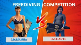 Freediving Competition Cnf Enchante Gallardo And Marianna Gillespie