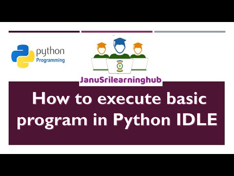 Python - A first introduction to the Python IDLE Interface