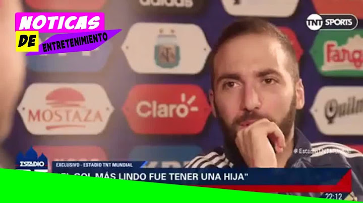 Higuaín: ¿El gol que fallé en Maracaná? Hice uno más lindo, tener a mi hija y a mi mujer"