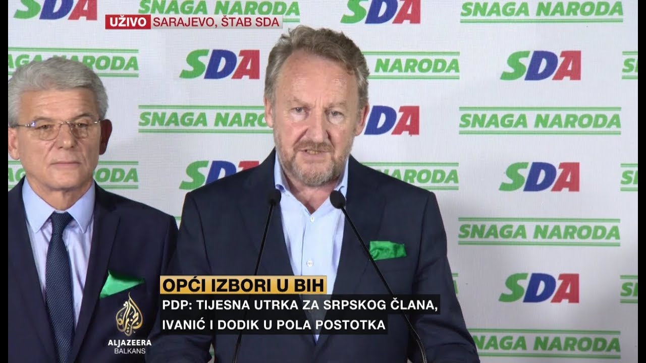 Izetbegović i Džaferović proglasili pobjedu