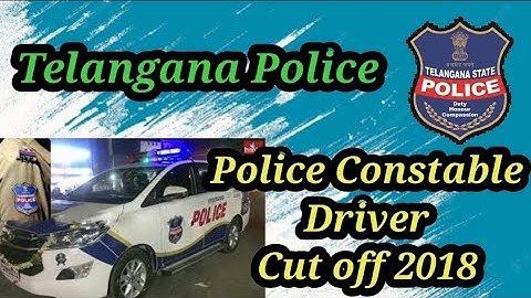Telangana Police Constable Driver official Cut off 2018 #finalcutoff #tsdrivercutoff #tslprb