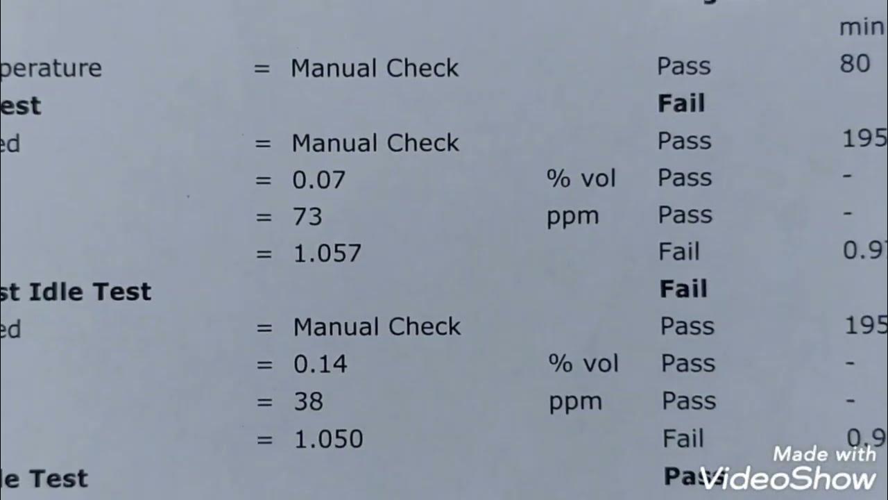 High lambda readings on emissions test, Peugeot 207cc Elle 1.6 petrol