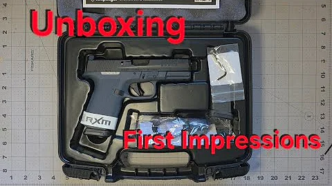 Ruger RXM Unboxing & First Impressions | What You Need to Know
