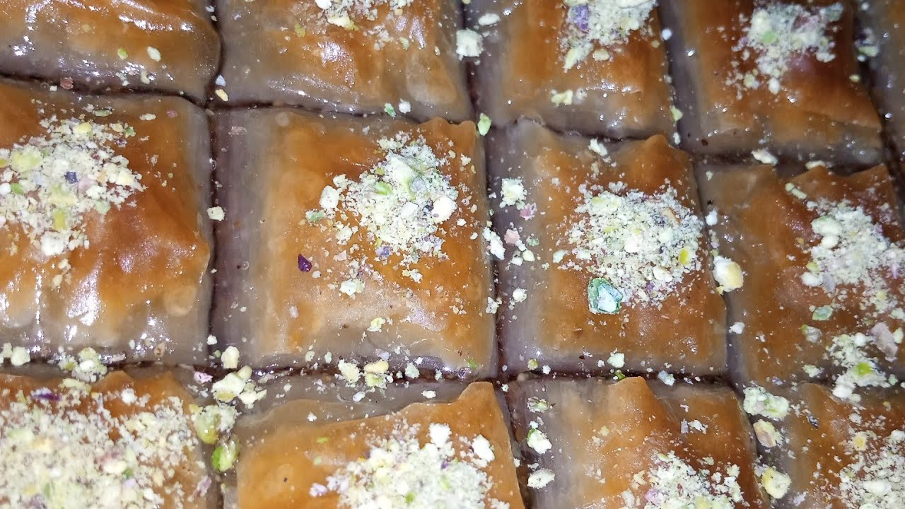بقلاوة تركية بأدق التفاصيل ♥️♥️