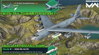 B-52H Stratofortress Bomber Full Review and Test | Slow But Deadly? | Modern Warships Alpha Test