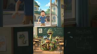 इंसान Snake School में घुस गया! 😱🐍 | Reverse World #shorts#shortvideo #shortsfeed #viral