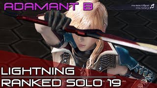 LEVIATHAN! Dissidia Final Fantasy NT (DFFNT) - Lightning Ranked Solo Matches 19 [Adamant C]