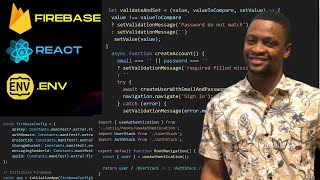 React Native Expo Firebase Authentication || Login/Signup