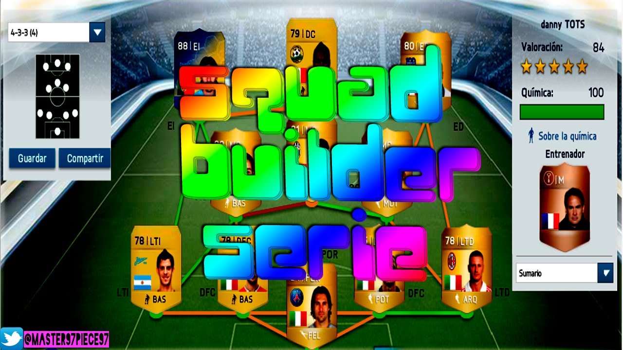 Squad Builder Serie #1 / Danny TOTS Serie A - Russian league