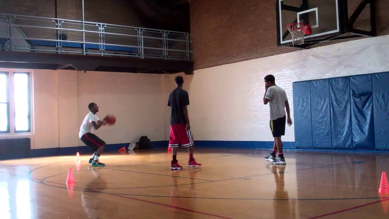 Basketball Workout One Bounce Jump Shot Left Side View YouTube