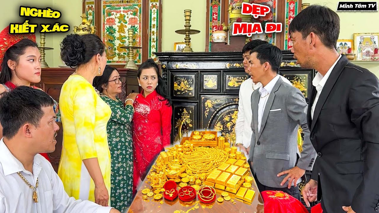 Chú Rể Không Đi Đủ 3 Cây Vàng, Cô Dâu Tức Giật Hất Tung Đồ Cưới - Minh Tâm TV
