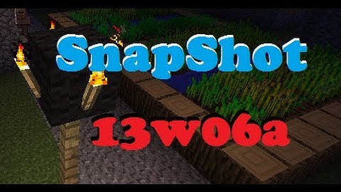 (How to Install) ►13w06a Snapshot ◄