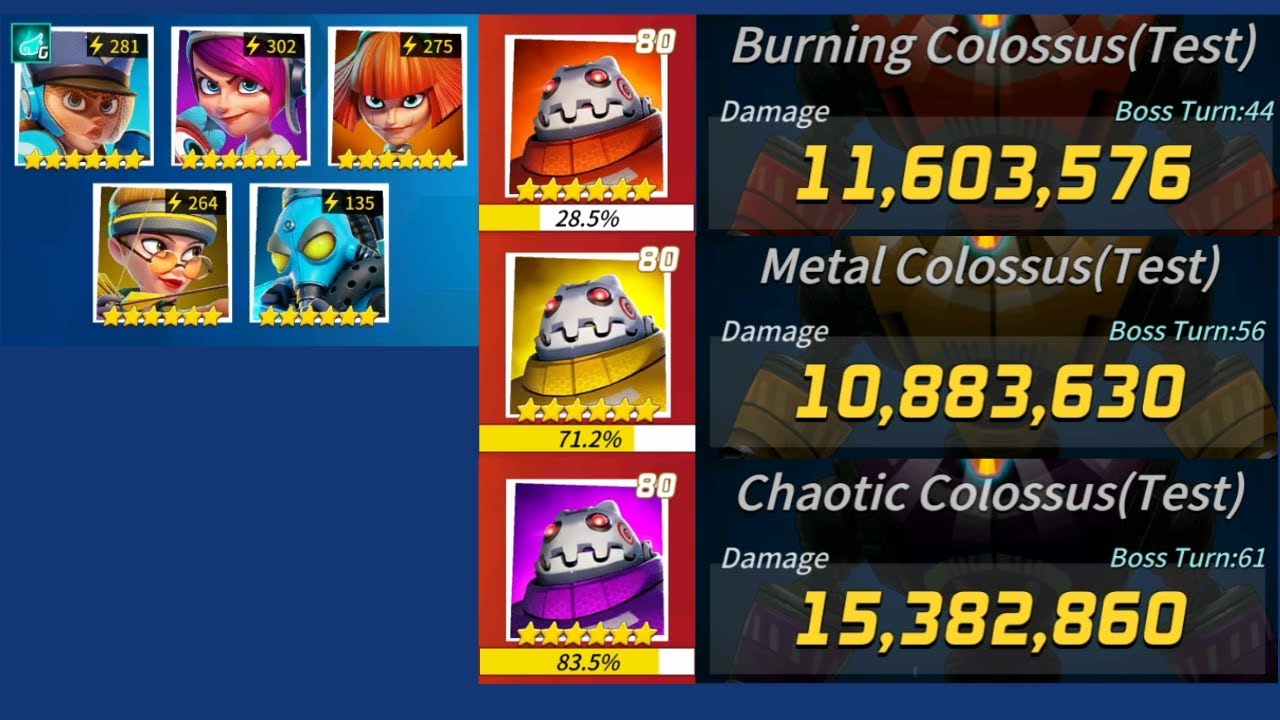 Element Fission | Burning, Metal, Chaotic Colossus 10mil Damage