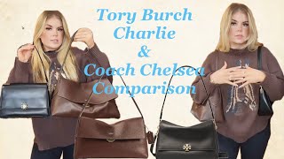 Comparing the Coach Chelsea 36 to the Tory Burch Charlie!