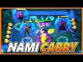 The NEW Teamcomp EVERYONE Is Running!! (Hyper Carry Nami) - BunnyFuFuu | Teamfight Tactics | SET 4