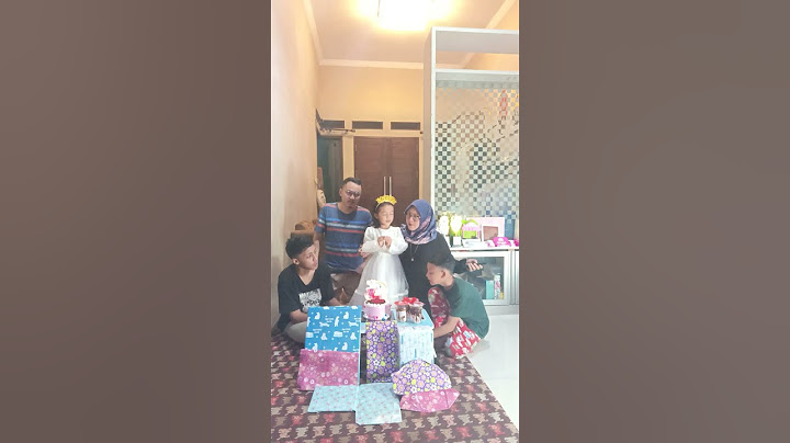 ULANG TAHUN AKU DAPAT KADO DARI MAMA PAPA DAN KAKA 😍😍😍 #youtuber #youtubeshorts #birthday #shorts