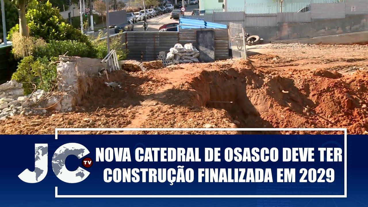 Nova catedral de Osasco deve ter construção finalizada em 2029 – JCTV – 01/07/25
