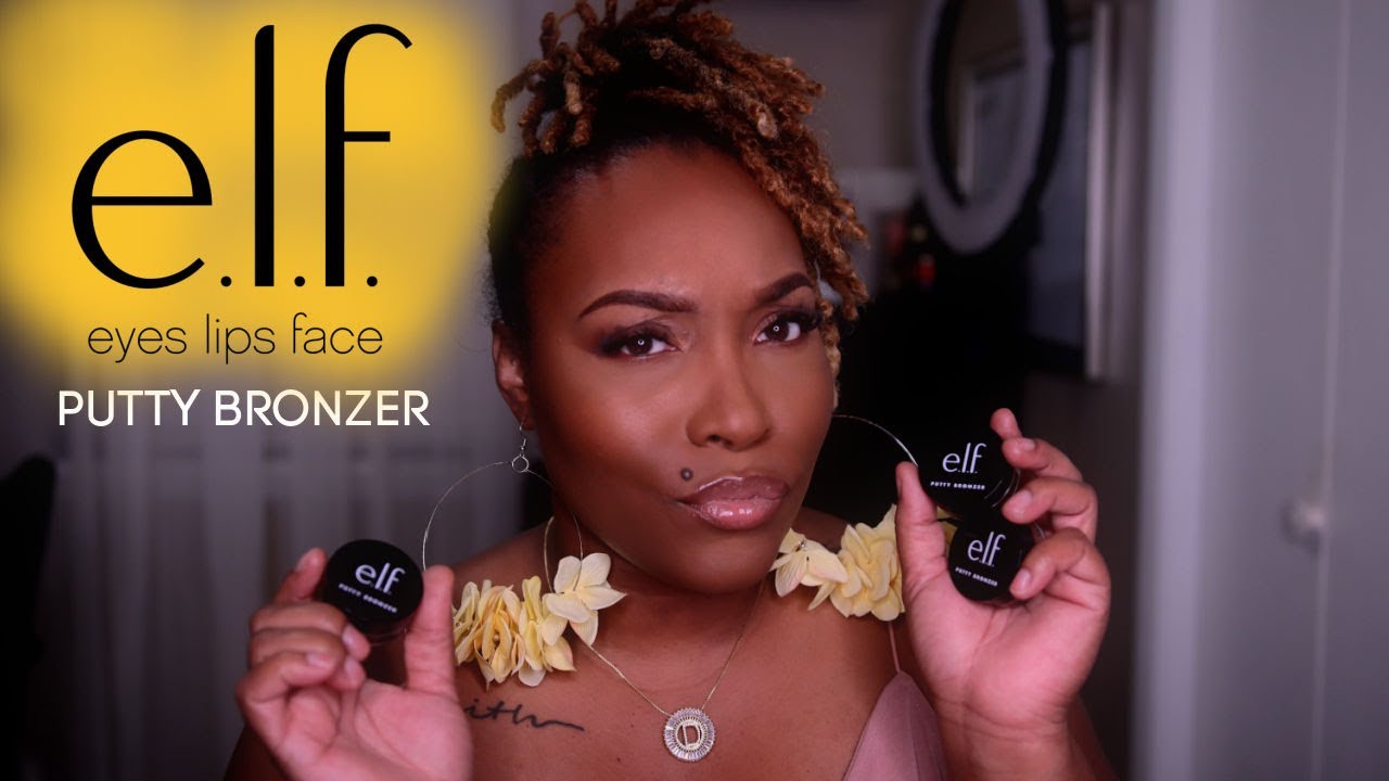 TRYING THE NEW e.l.f. PUTTY BRONZERS  |  FIRST IMPRESSIONS  |   BEAU'D BY D.BEASLEY