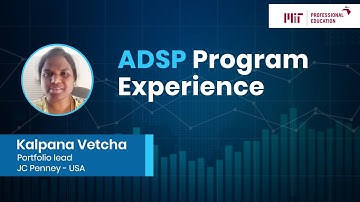 MIT Applied Data Science Program Review by Kalpana Vetcha | Great Learning