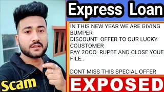 Express loan repayment whatsapp message Reality || Express Loan WhatsApp message New Year Offer Scam screenshot 2