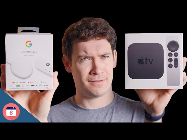 Apple TV 4K vs. Chromecast with Google TV 