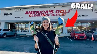 WE WENT TO AMERICA’S GOLF CLEARANCE OUTLET!!