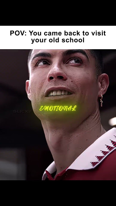 “The Place Where It All Started… Hits Different Now 😔⚽” #cr7 #ronaldo #football
