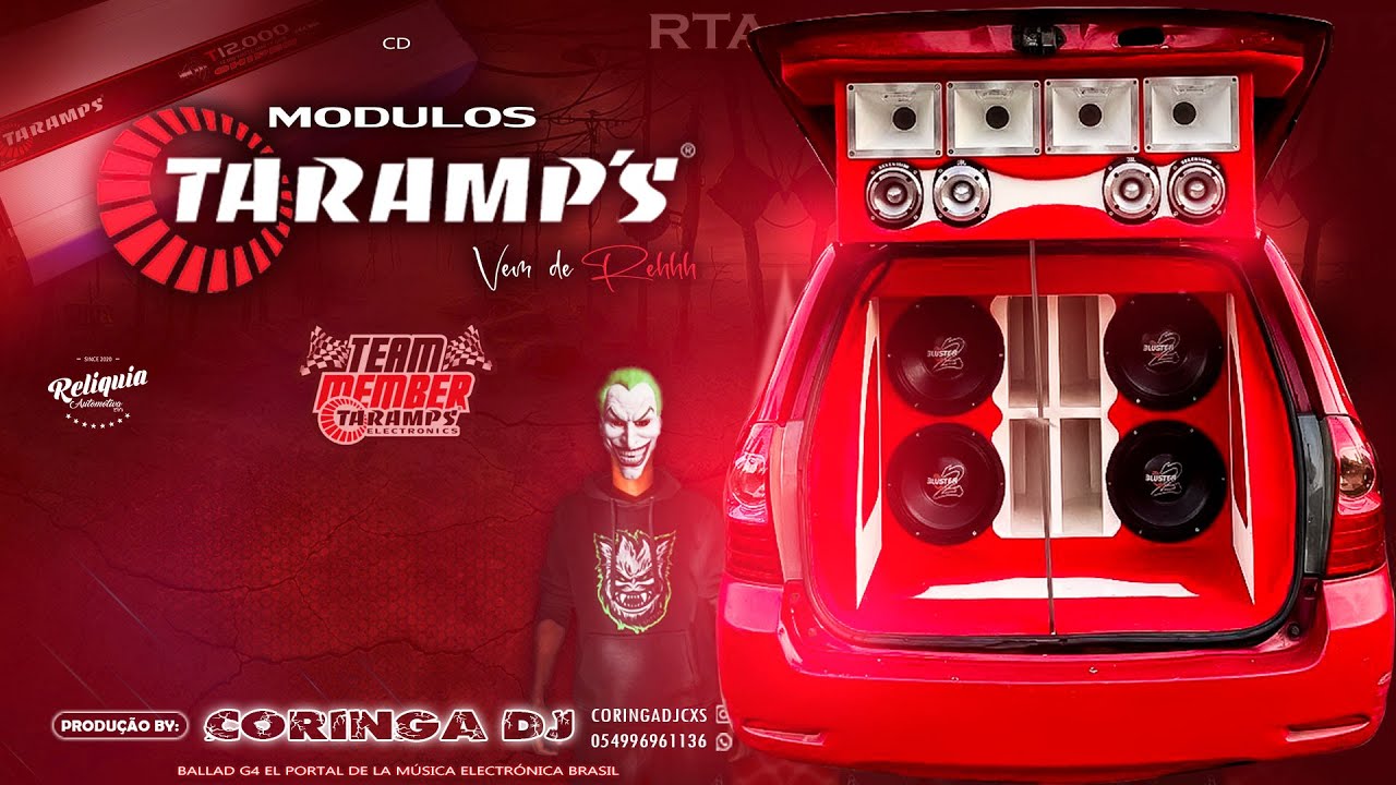 CD MODULOS TARAMPS - PANCADÃO AUTOMOTIVO 2023 - CORINGA DJ | Mala Aberta 2023